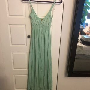 Rachel Pally Teal/light blue maxi dress size medium